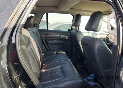 2007 Lincoln Mkx z USA, uszkodzony, nr VIN 2LMDU88C37BJ38157